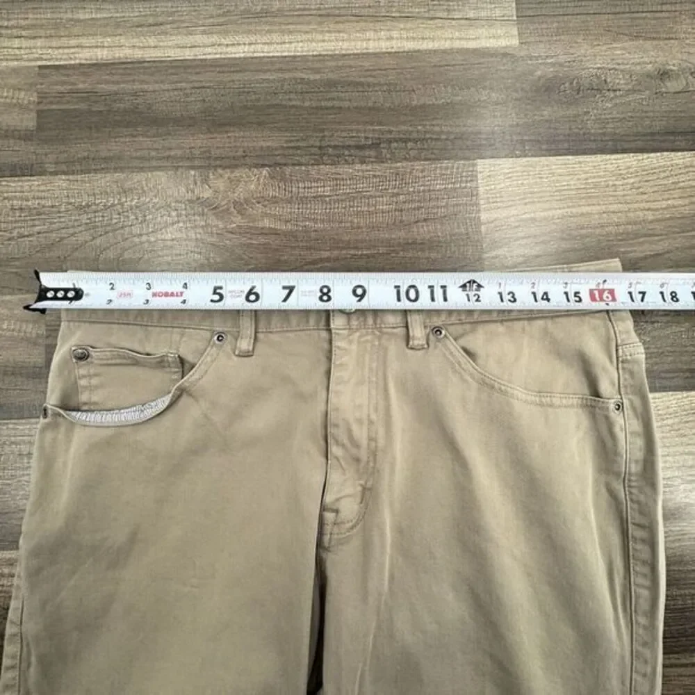 Peter Millar Ultimate Sateen 5 Pocket Pants Men's 33x26 Khaki‎ Brown Stretch - Picture 8 of 8